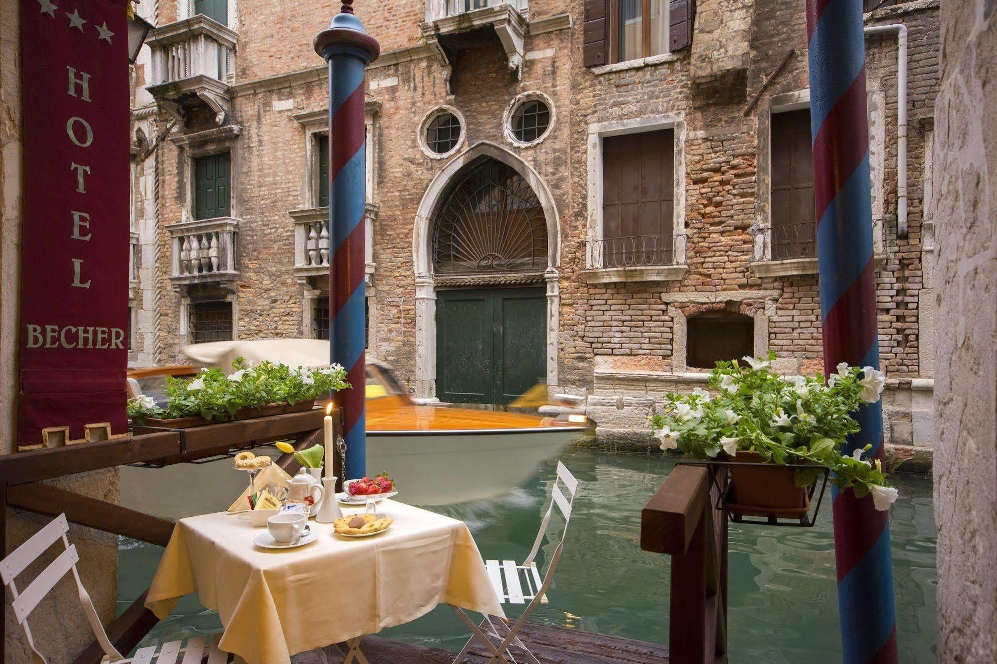 Hotel Becher Venedig Exterior foto